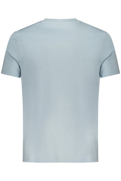 ELLESSE T-SHIRT MANICHE CORTE UOMO AZZURRO