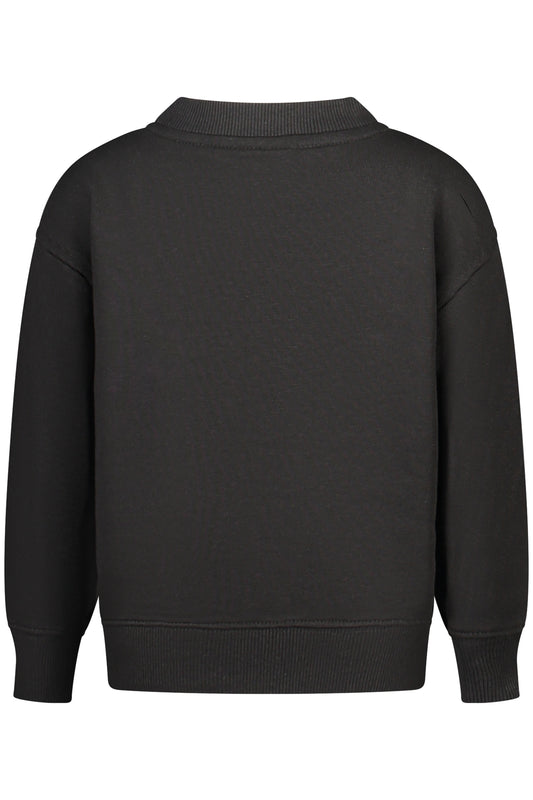 FILA FELPA SENZA ZIP BAMBINA NERO