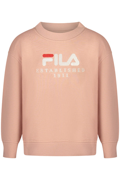 FILA FELPA SENZA ZIP BAMBINA ROSA