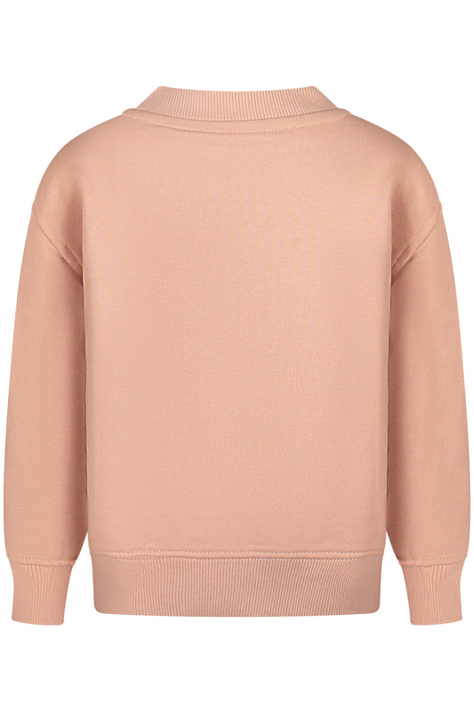 FILA FELPA SENZA ZIP BAMBINA ROSA