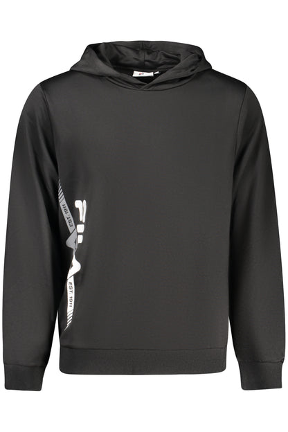 FILA FELPA SENZA ZIP UOMO NERO