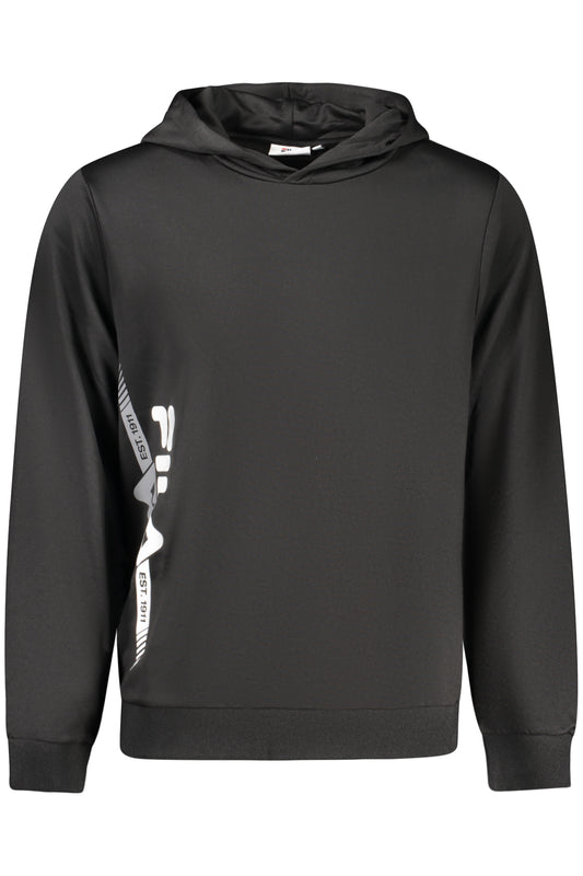 FILA FELPA SENZA ZIP UOMO NERO
