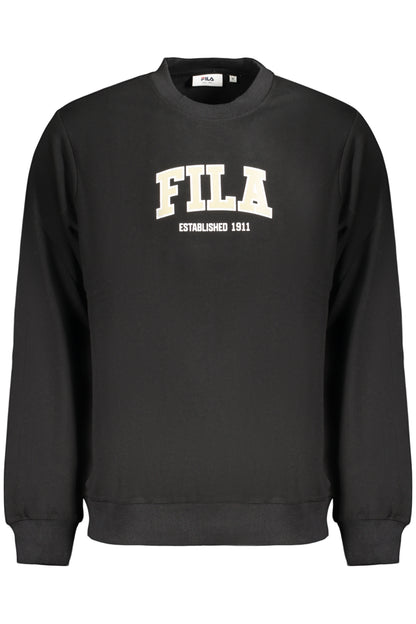 FILA FELPA SENZA ZIP UOMO NERO