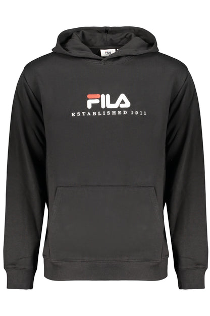 FILA FELPA SENZA ZIP UOMO NERO