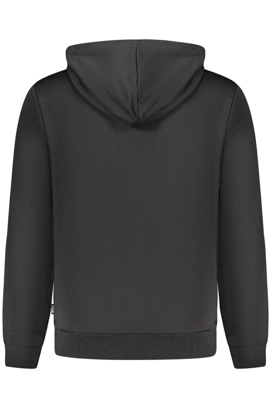 FILA FELPA SENZA ZIP UOMO NERO