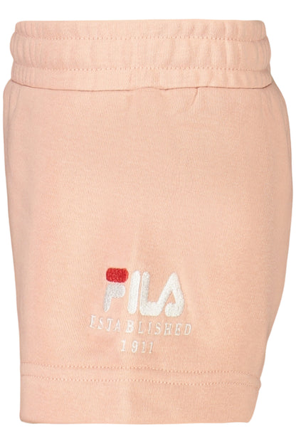 FILA PANTALONE SHORT BAMBINA ROSA