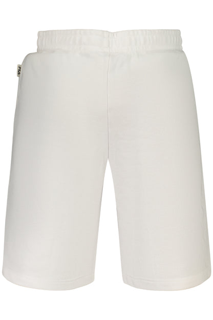 FILA PANTALONE TUTA CORTO UOMO BIANCO