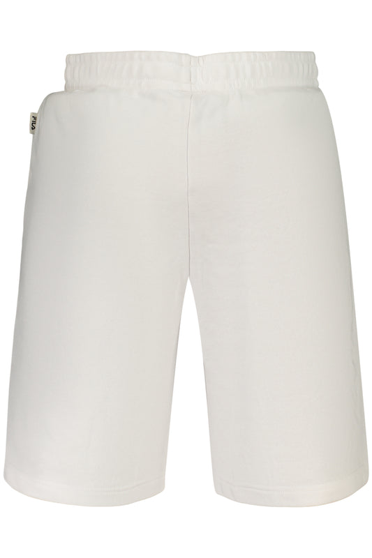 FILA PANTALONE TUTA CORTO UOMO BIANCO
