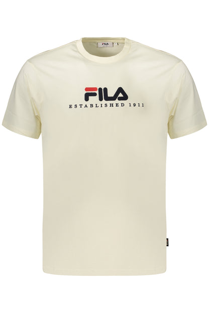 FILA T-SHIRT MANICHE CORTE UOMO BEIGE