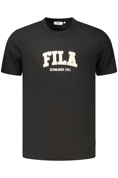 FILA T-SHIRT MANICHE CORTE UOMO NERO