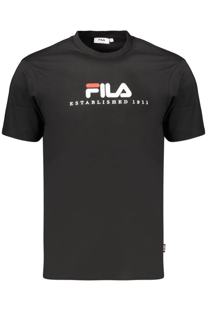 FILA T-SHIRT MANICHE CORTE UOMO NERO