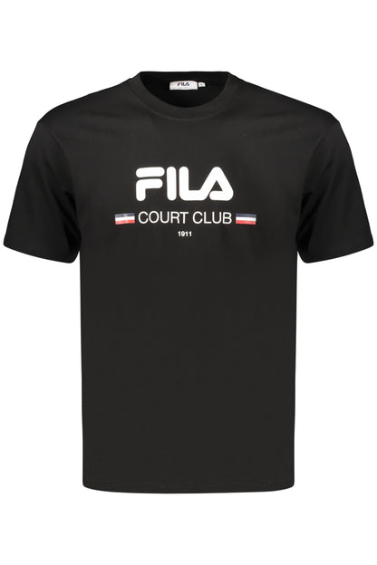 FILA T-SHIRT MANICHE CORTE UOMO NERO