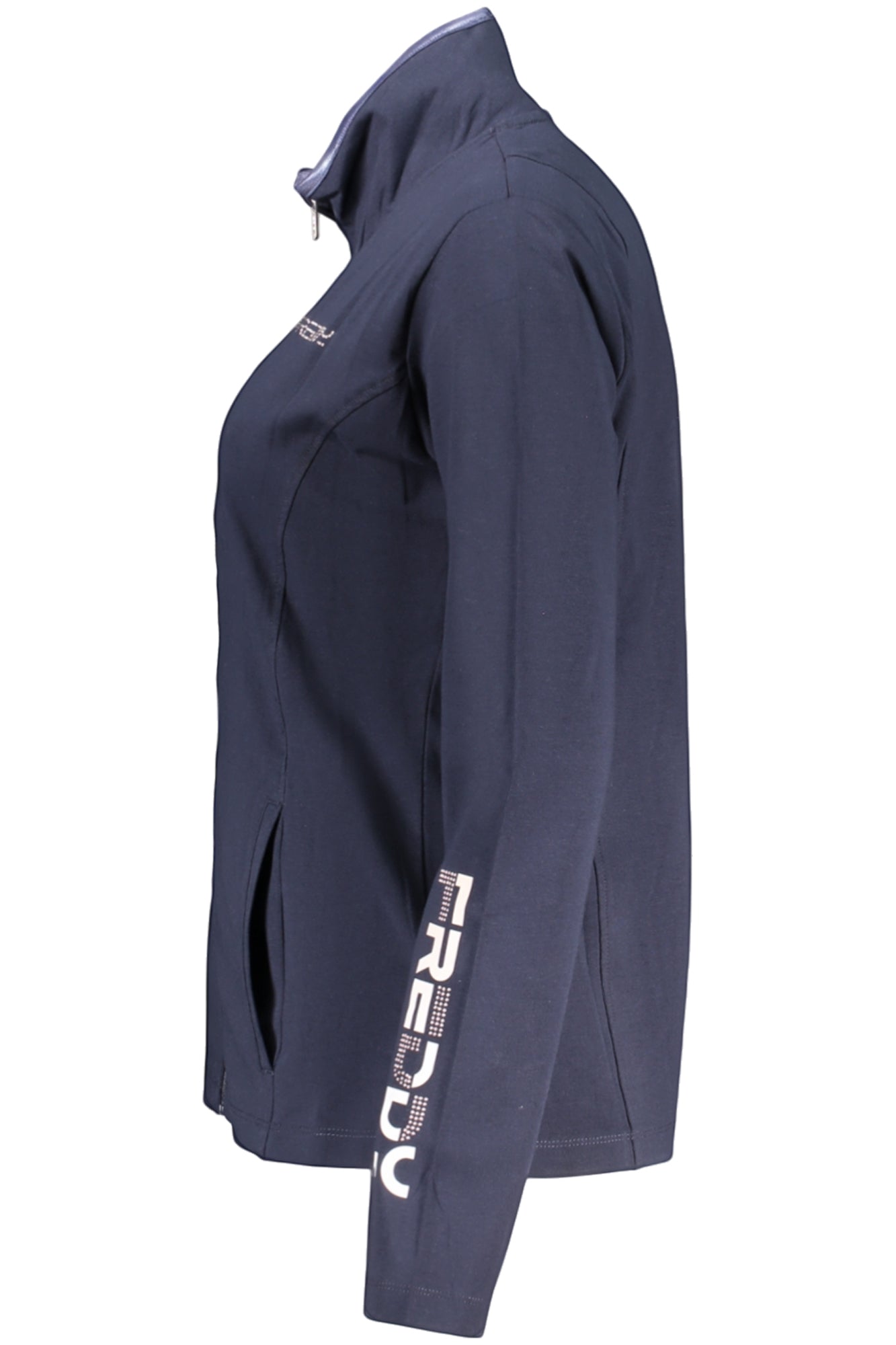 FREDDY FELPA CON ZIP DONNA BLU