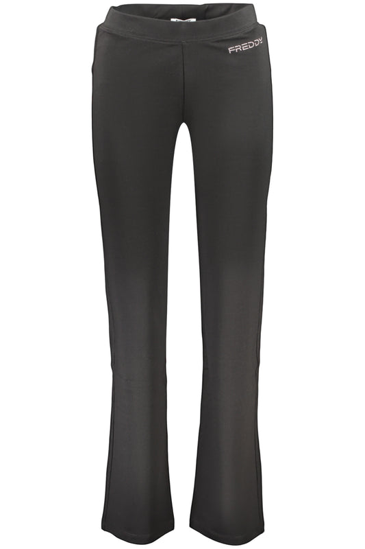 FREDDY PANTALONE TUTA LUNGO DONNA NERO
