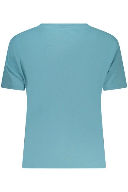 FREDDY T-SHIRT MANICHE CORTE DONNA AZZURRO
