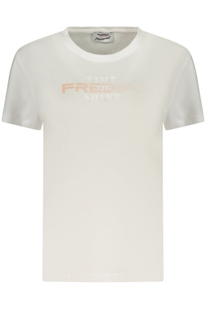 FREDDY T-SHIRT MANICHE CORTE DONNA BIANCO