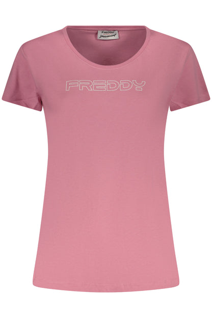 FREDDY T-SHIRT MANICHE CORTE DONNA ROSA