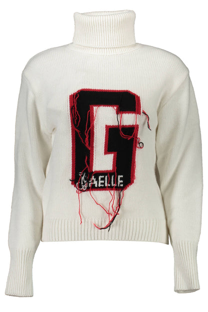 GAELLE PARIS GAELLE PARIS MAGLIONE DONNA BIANCO