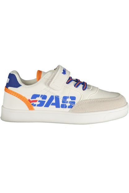 GAS CALZATURA SPORTIVA BAMBINO BIANCO