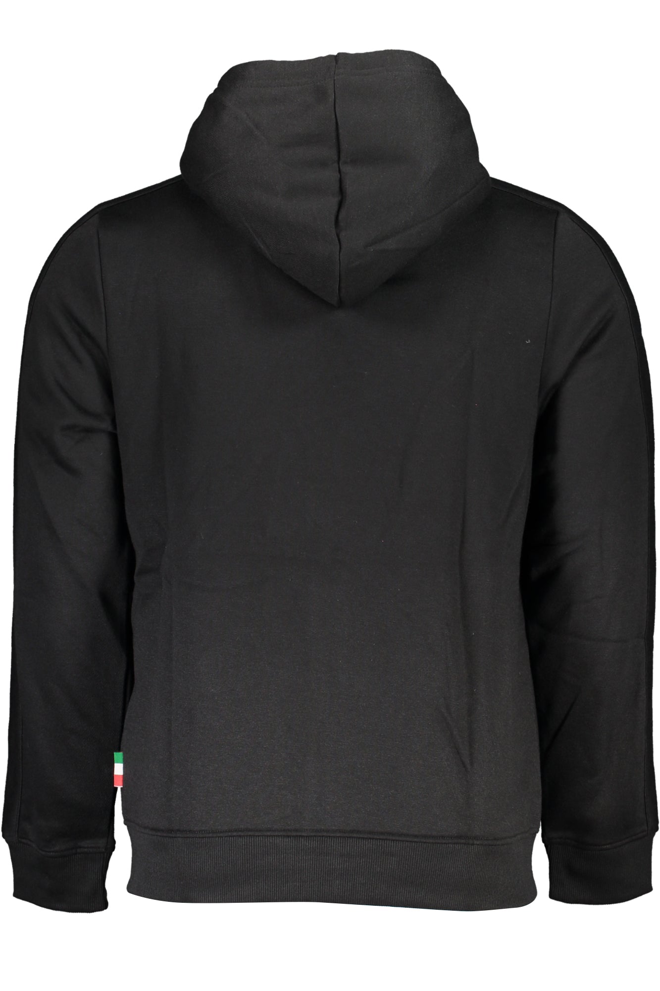GIAN MARCO VENTURI FELPA CON ZIP UOMO NERO