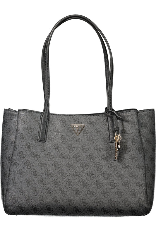 GUESS JEANS BORSA DONNA NERO