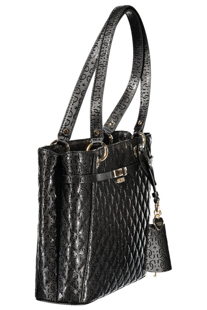 GUESS JEANS BORSA DONNA NERO