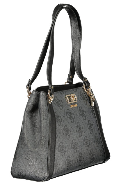 GUESS JEANS BORSA DONNA NERO