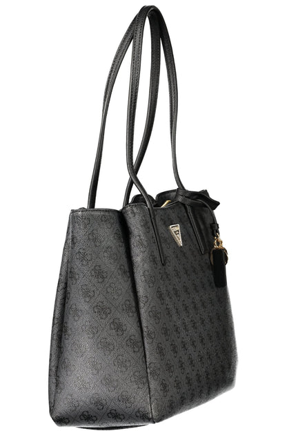 GUESS JEANS BORSA DONNA NERO
