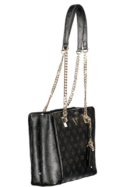 GUESS JEANS BORSA DONNA NERO