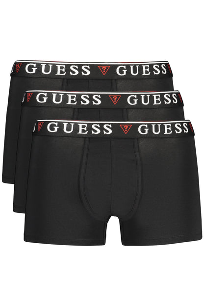 GUESS JEANS BOXER UOMO NERO