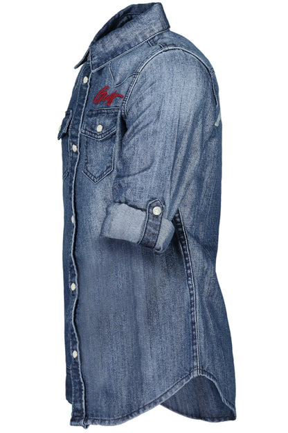 GUESS JEANS CAMICIA MANICHE LUNGHE BAMBINA
