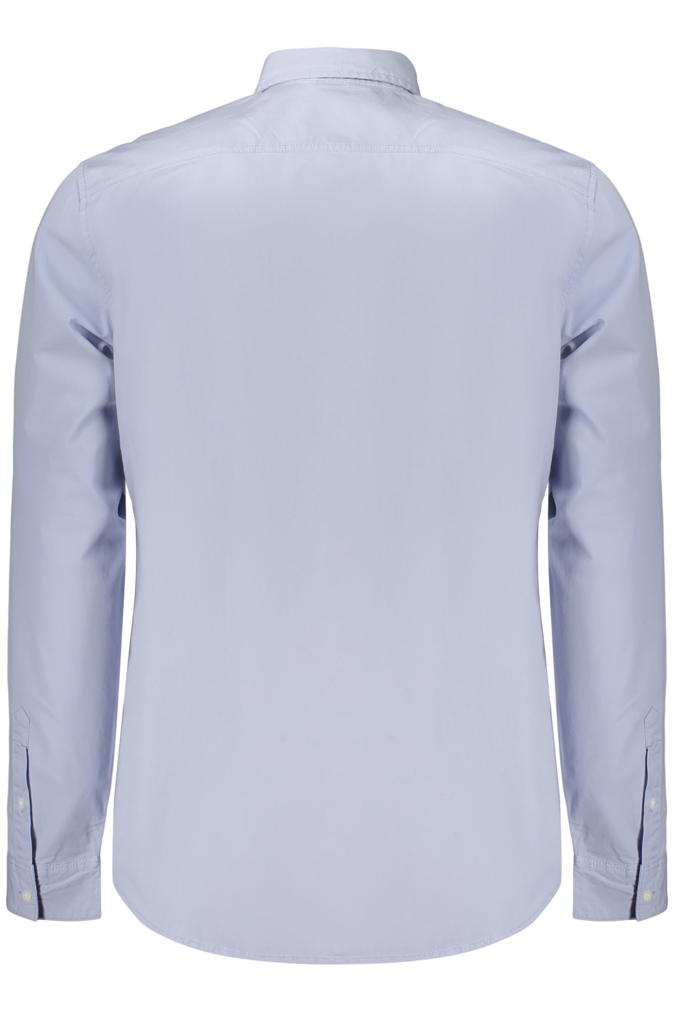 GUESS JEANS CAMICIA MANICHE LUNGHE UOMO AZZURRO
