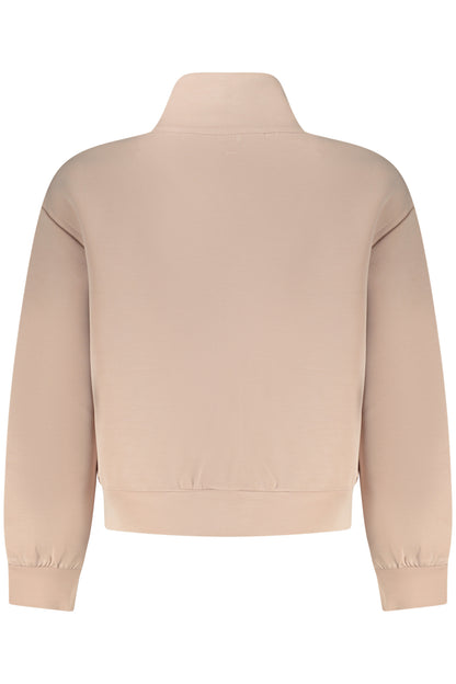GUESS JEANS FELPA CON ZIP BAMBINA ROSA