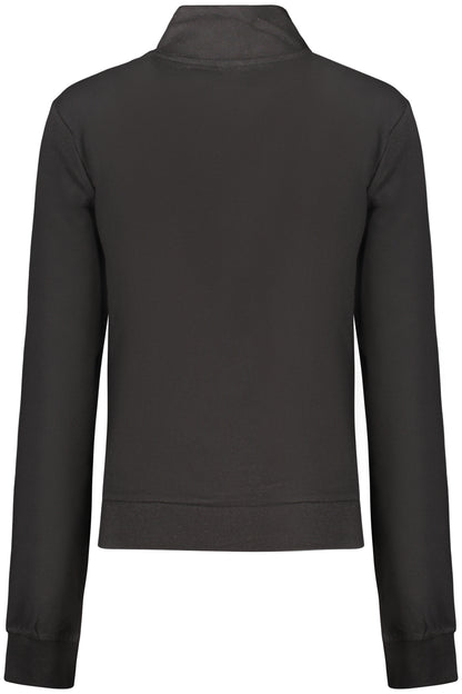 GUESS JEANS FELPA CON ZIP DONNA NERO