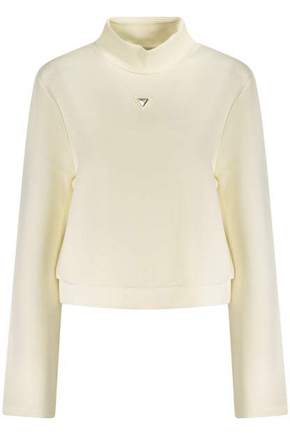 GUESS JEANS FELPA SENZA ZIP DONNA BIANCO