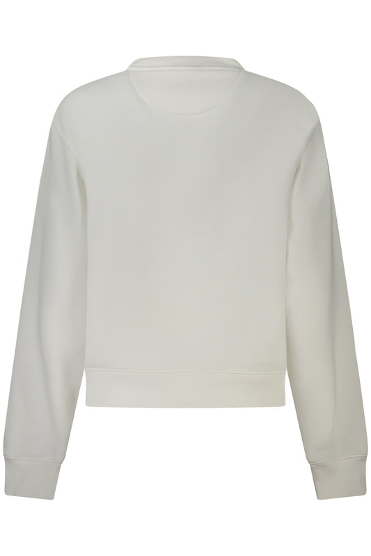 GUESS JEANS FELPA SENZA ZIP DONNA BIANCO