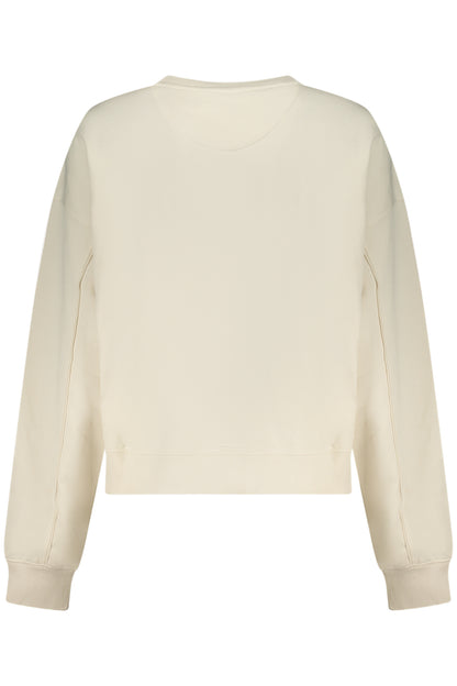 GUESS JEANS FELPA SENZA ZIP DONNA BIANCO