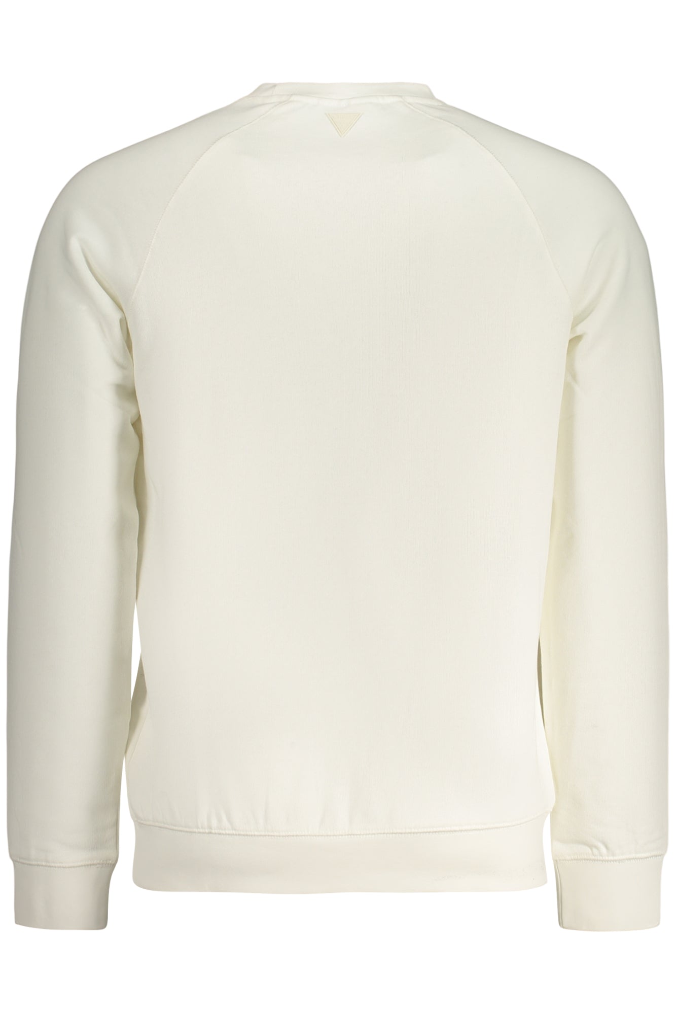 GUESS JEANS FELPA SENZA ZIP UOMO BIANCO