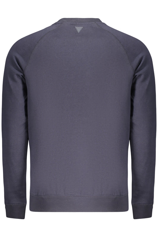 GUESS JEANS FELPA SENZA ZIP UOMO BLU