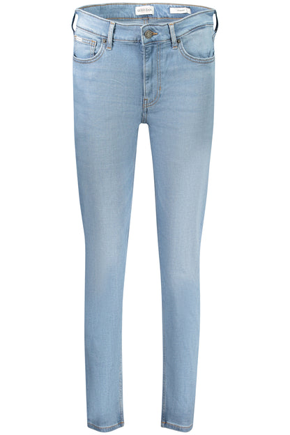 GUESS JEANS JEANS DENIM DONNA AZZURRO