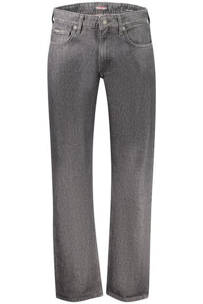 GUESS JEANS JEANS DENIM UOMO NERO
