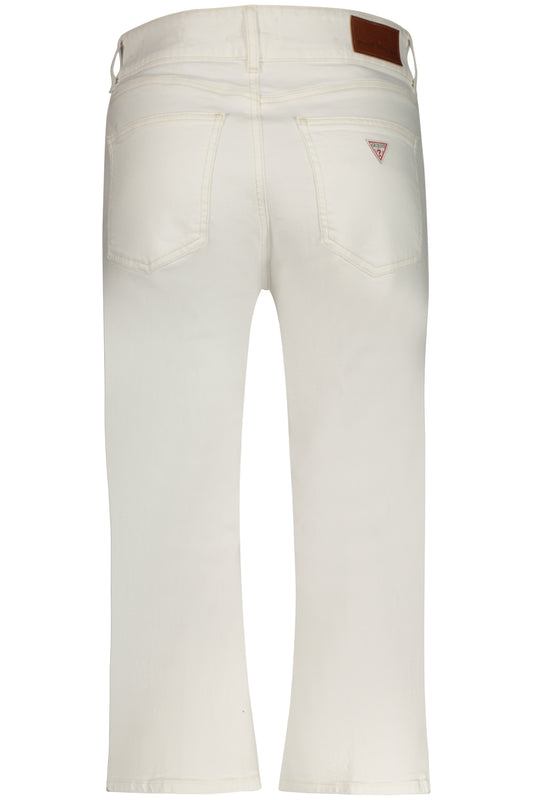 GUESS JEANS JEANS PINOCCHIETTO DONNA BIANCO