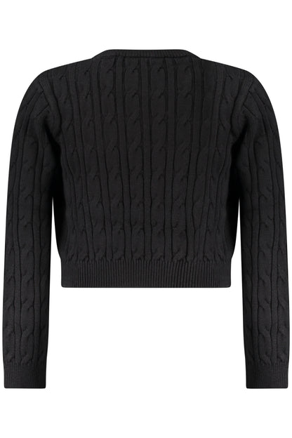 GUESS JEANS MAGLIONE BAMBINA NERO