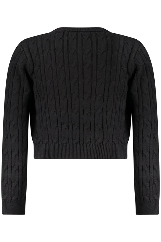 GUESS JEANS MAGLIONE BAMBINA NERO
