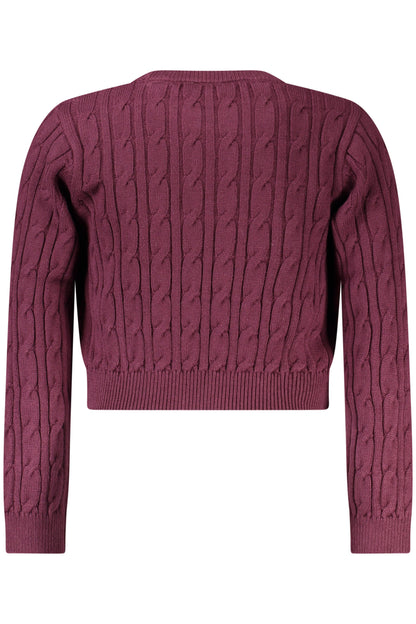GUESS JEANS MAGLIONE BAMBINA VIOLA