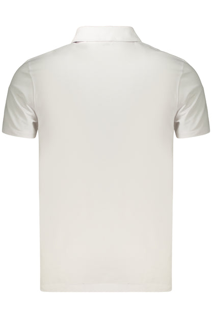 GUESS JEANS POLO MANICHE CORTE UOMO BIANCO