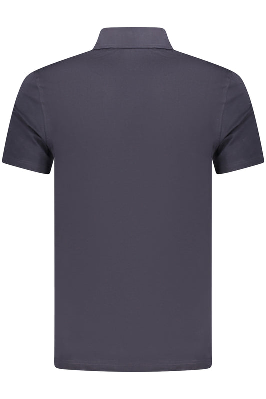 GUESS JEANS POLO MANICHE CORTE UOMO BLU