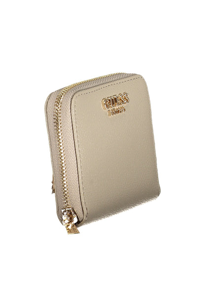GUESS JEANS PORTAFOGLIO DONNA BEIGE