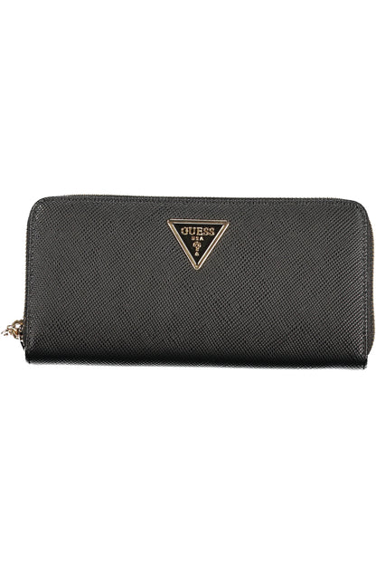 GUESS JEANS PORTAFOGLIO DONNA NERO