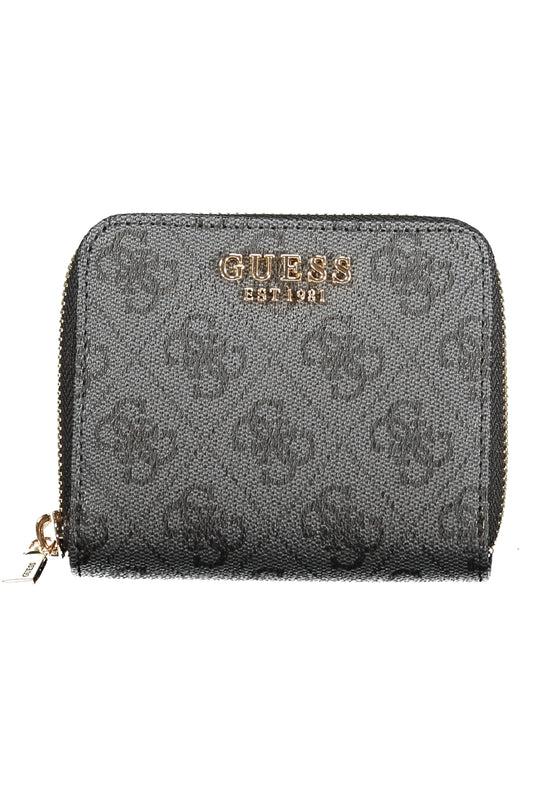 GUESS JEANS PORTAFOGLIO DONNA NERO